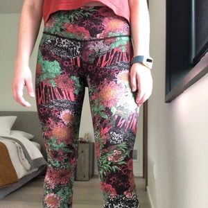 COPY - Lululemon Patterned High Rise Leggings
